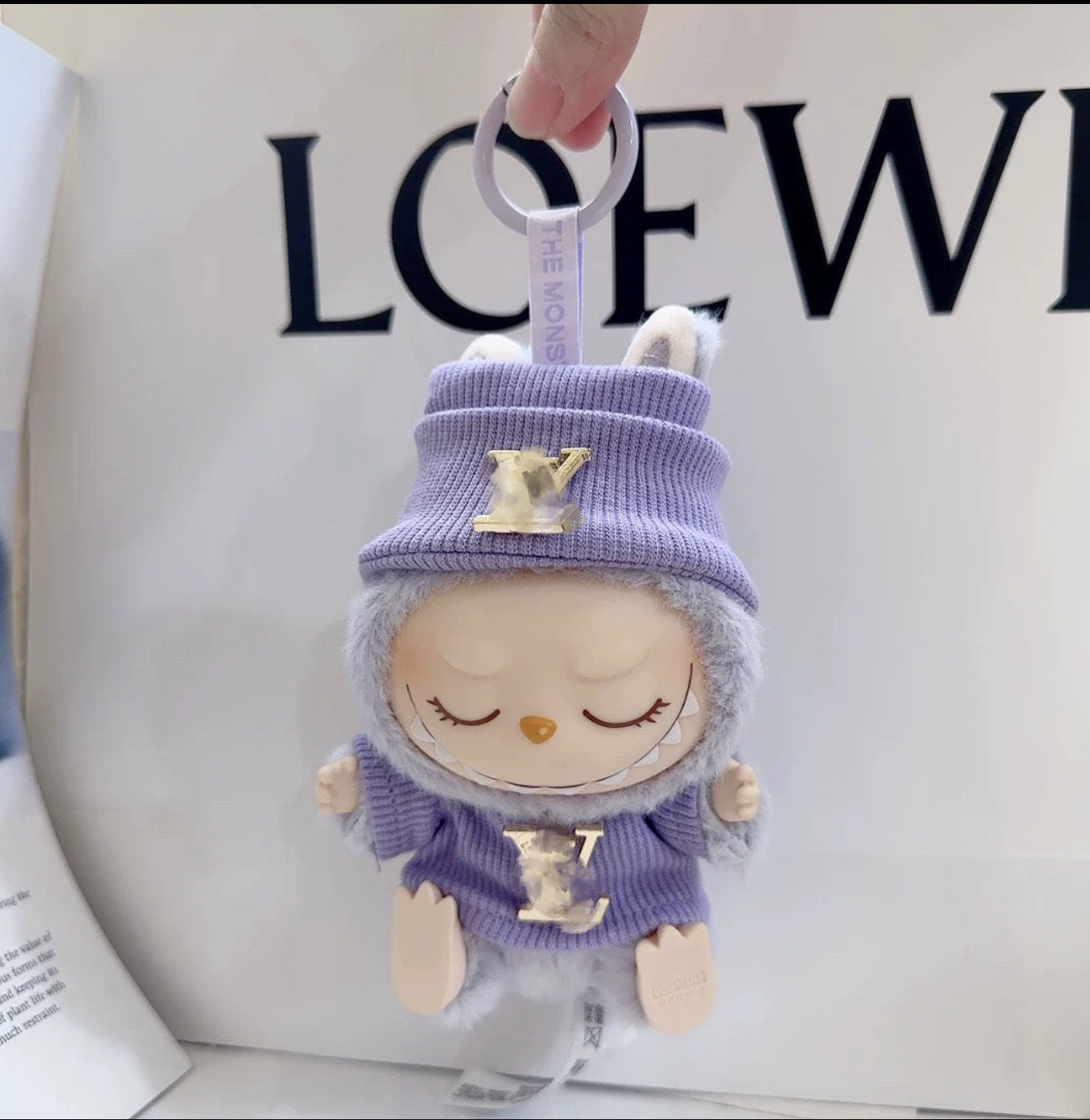 Labubu| Letters Clothes