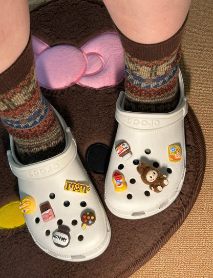 LABUBU Cro*s Charms - Cute Removable Shoe Clips