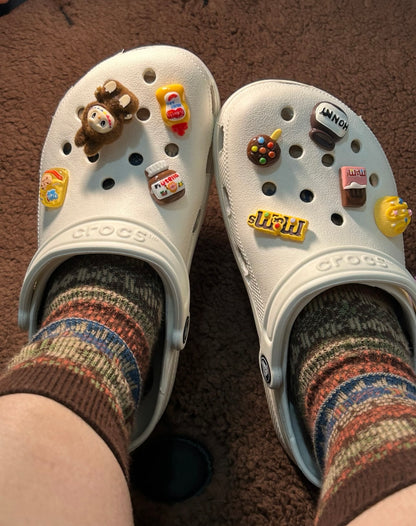 LABUBU Cro*s Charms - Cute Removable Shoe Clips