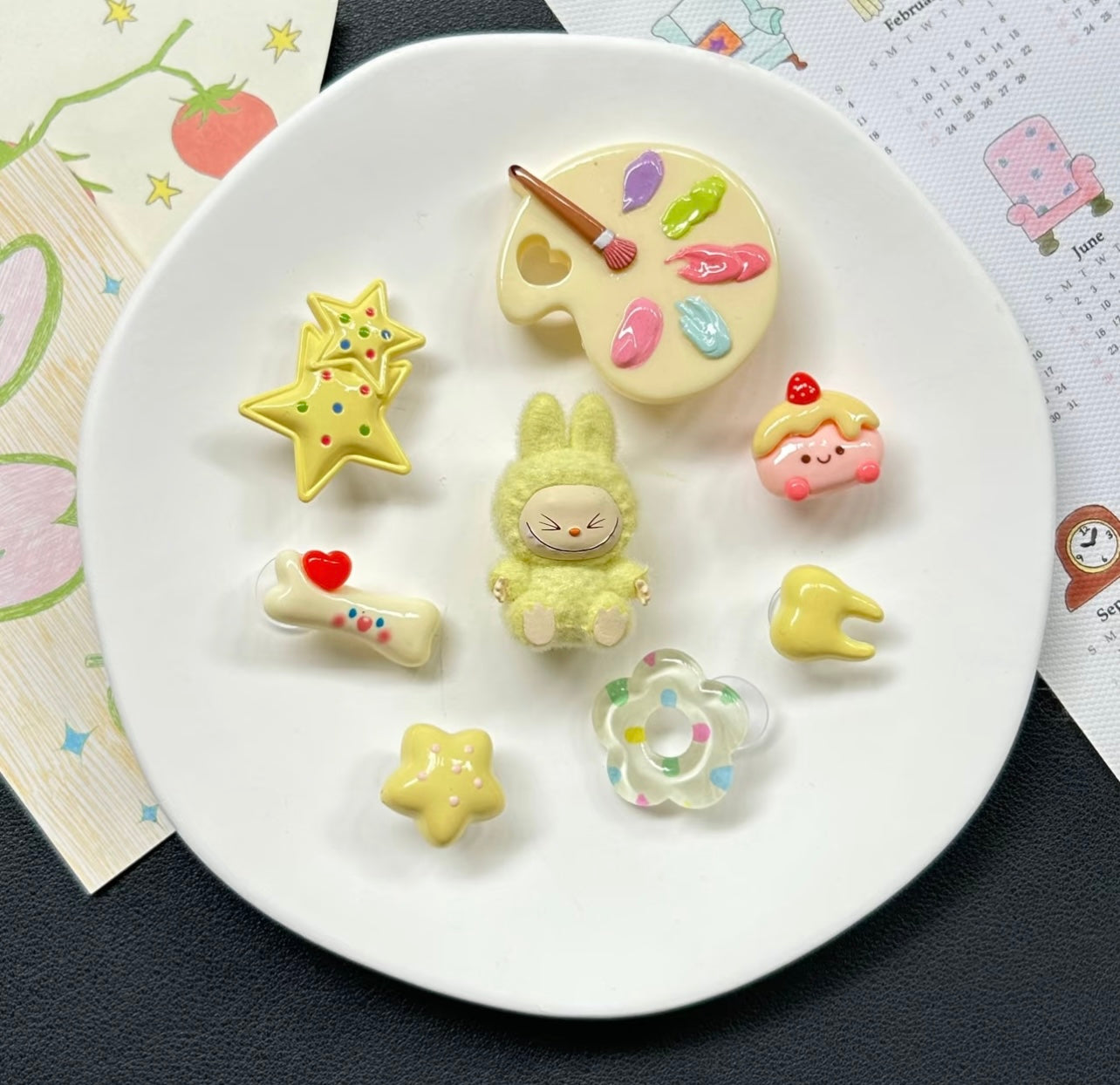 LABUBU Cro*s Charms - Cute Removable Shoe Clips