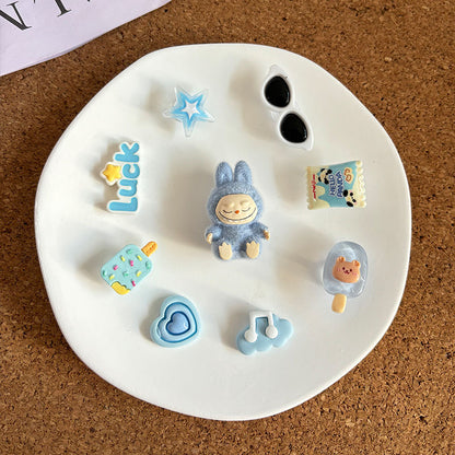 LABUBU Cro*s Charms - Cute Removable Shoe Clips