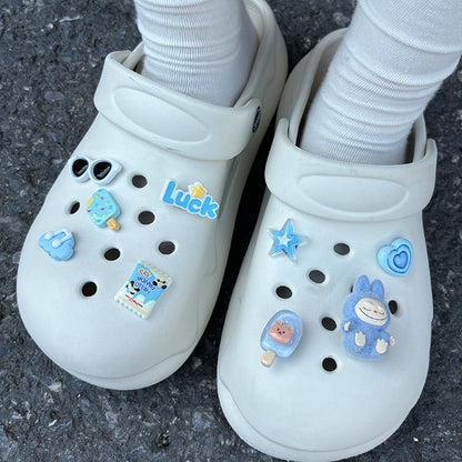LABUBU Cro*s Charms - Cute Removable Shoe Clips