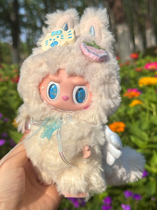 Handmade LABUBU Sea Salt Sparkling Ice Doll – Authentic Redesign