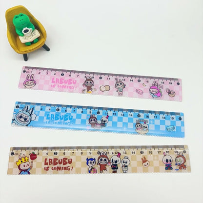 Labubu Cute 20cm Ruler – Cartoon Stationery for Kids and Students