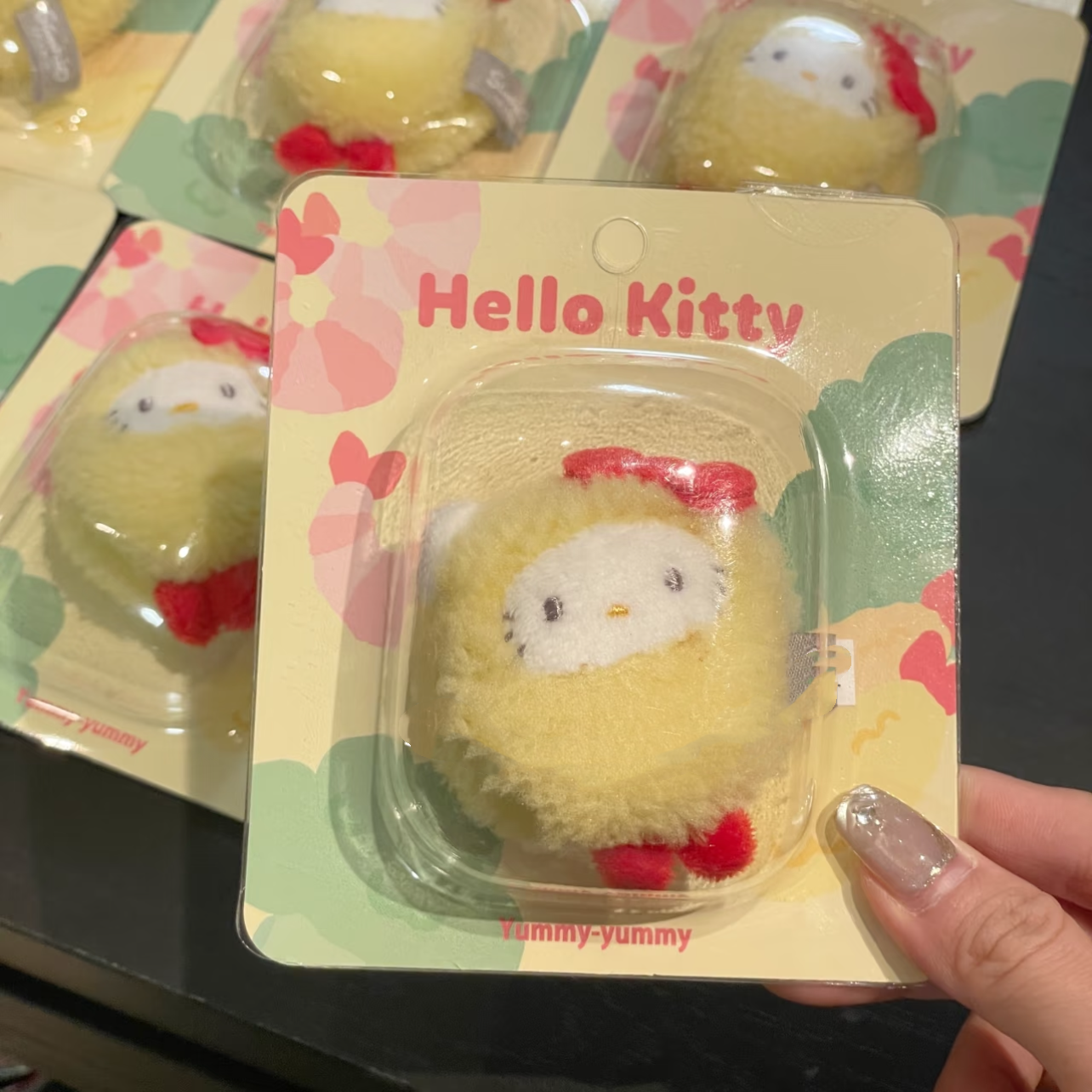 Hello Kitty Fried Shrimp Plush Pendant