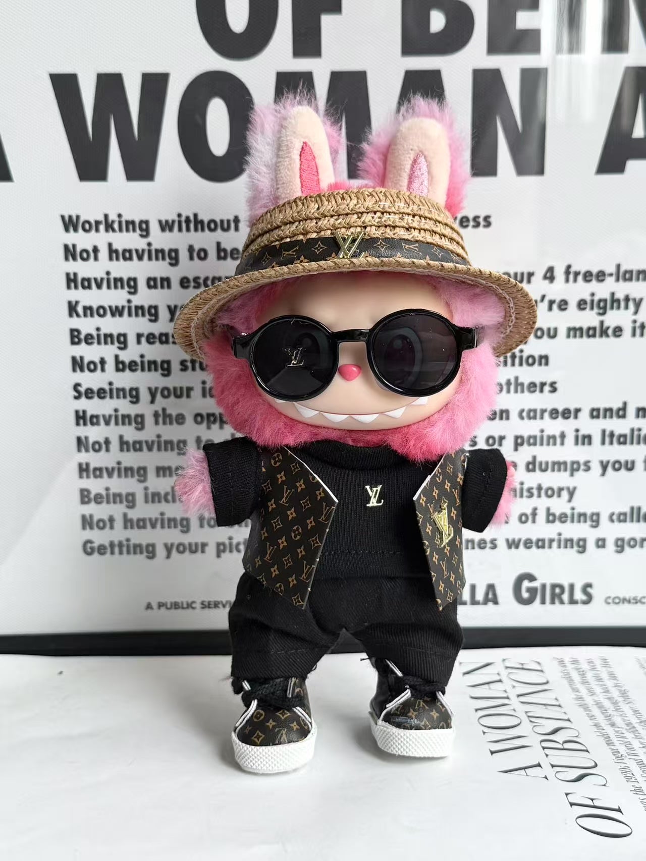 LABUBU Doll Outfit – Luxury Fashion Series