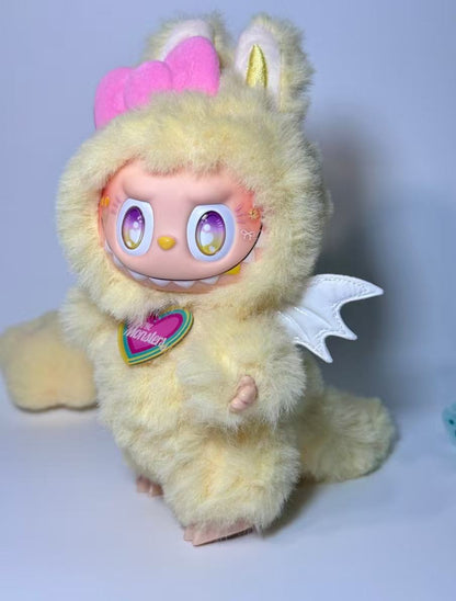 LABUBU Authentic｜Handmade Pastel Yellow Edition