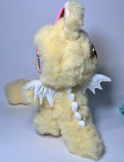 LABUBU Authentic｜Handmade Pastel Yellow Edition