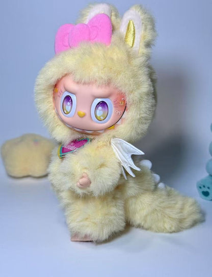 LABUBU Authentic｜Handmade Pastel Yellow Edition