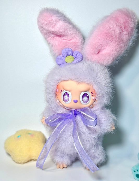 LABUBU Authentic｜Handmade Lavender Long Ears Edition