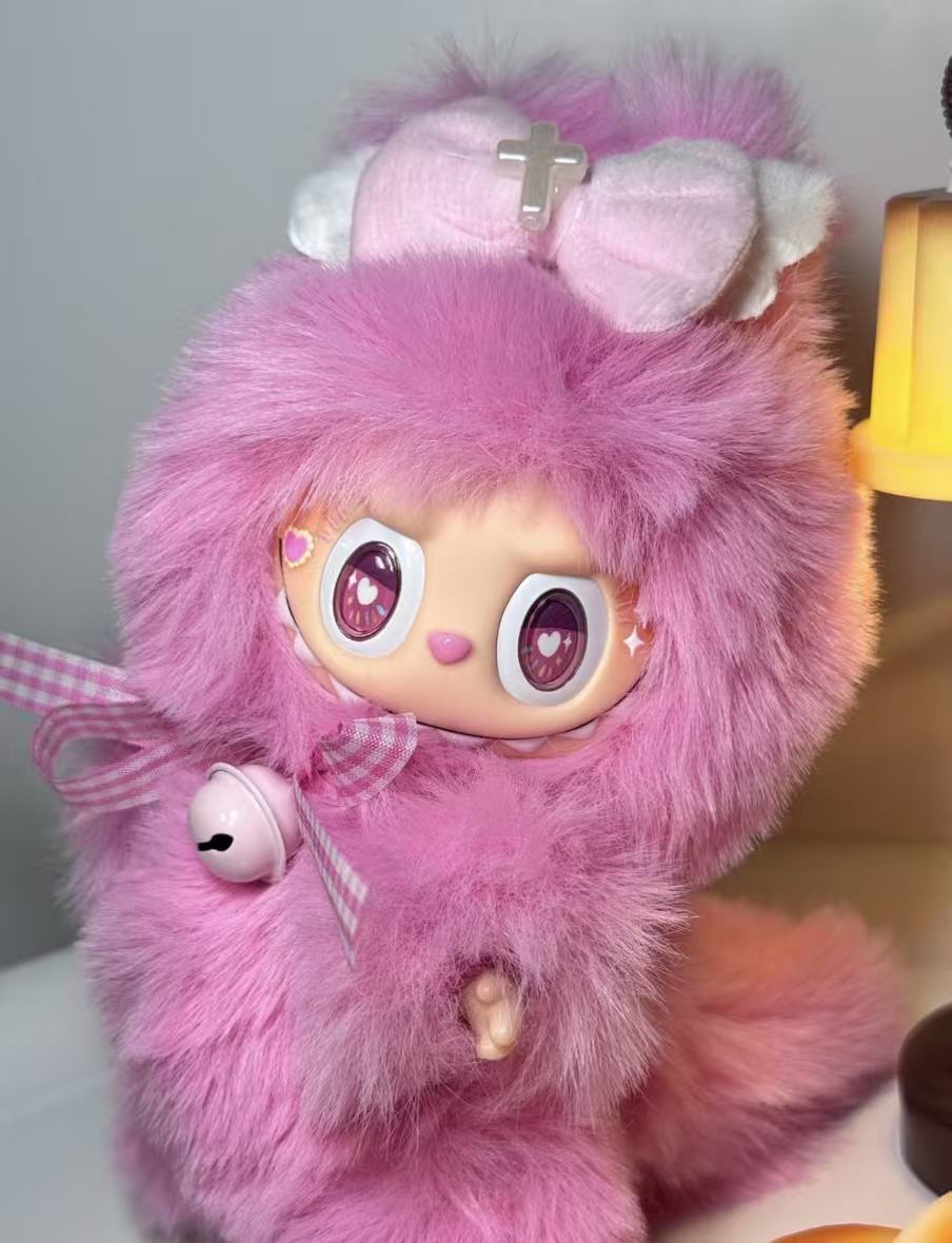 LABUBU Authentic｜Handmade Pink Butterfly Edition