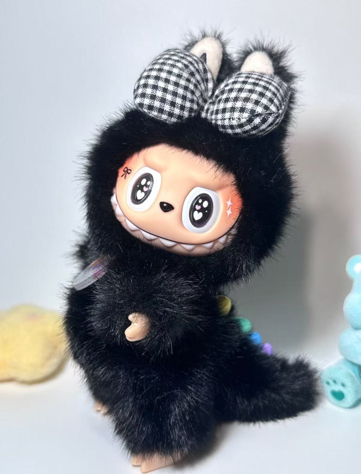 LABUBU Authentic｜Handmade Black Angel Edition