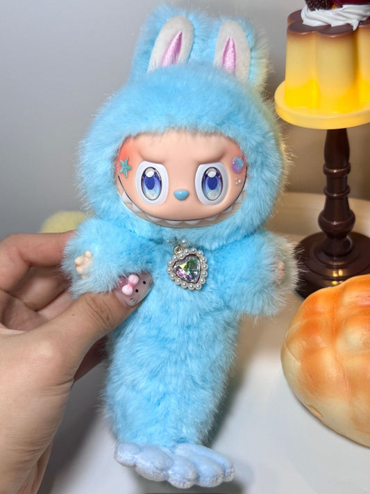 LABUBU Authentic｜Handmade Aqua Tail Edition