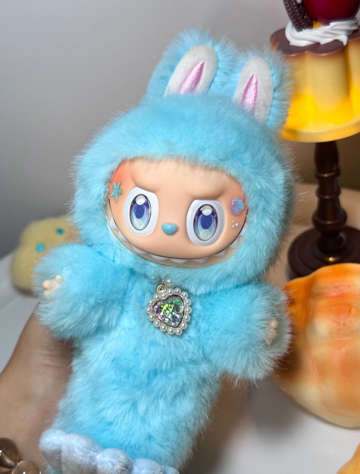 LABUBU Authentic｜Handmade Aqua Tail Edition