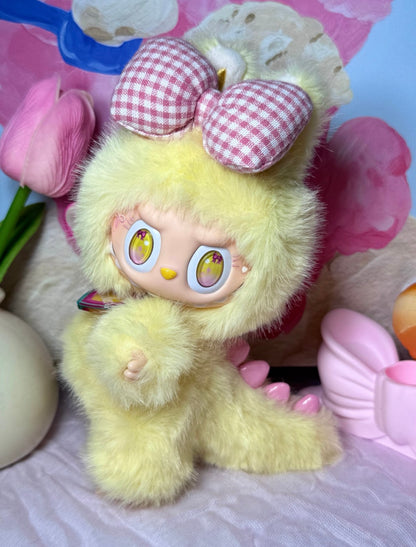 LABUBU Authentic｜Handmade Plaid Headpiece Edition