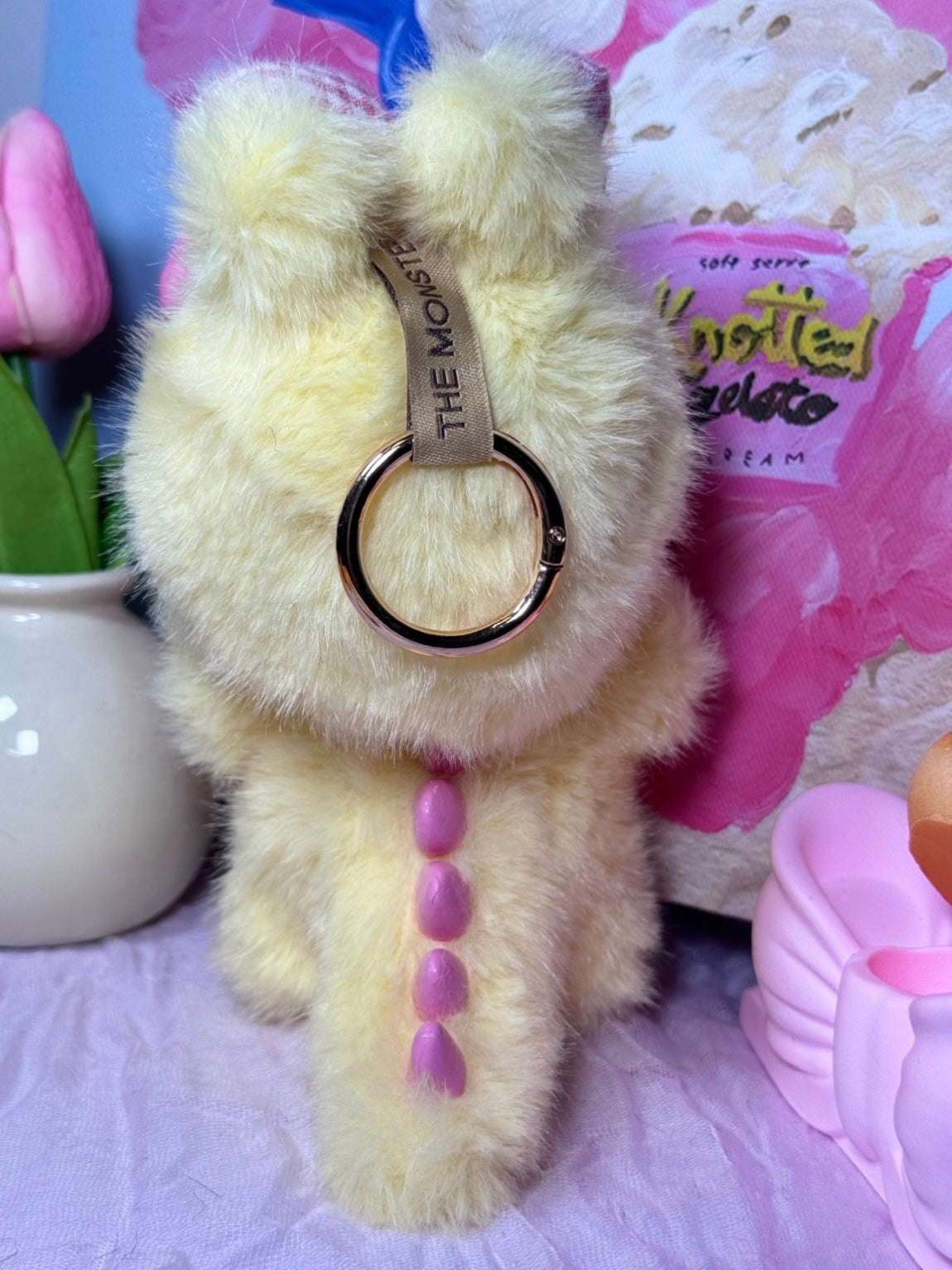 LABUBU Authentic｜Handmade Plaid Headpiece Edition