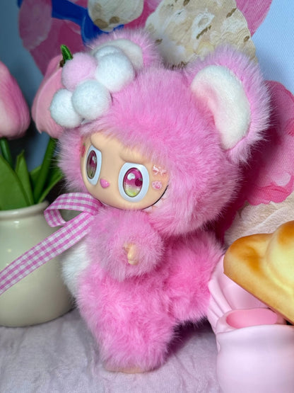 LABUBU Authentic｜Handmade Pink Mangosteen Edition