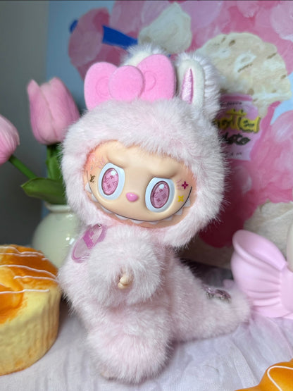 LABUBU Authentic｜Handmade Pink Angel Edition