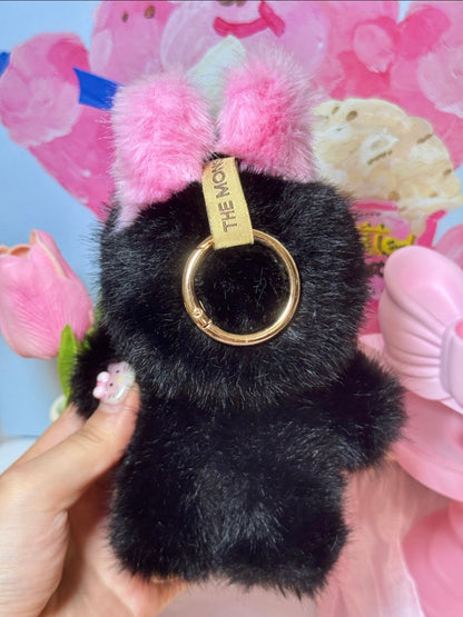 LABUBU Authentic｜Handmade Black & Pink Edition