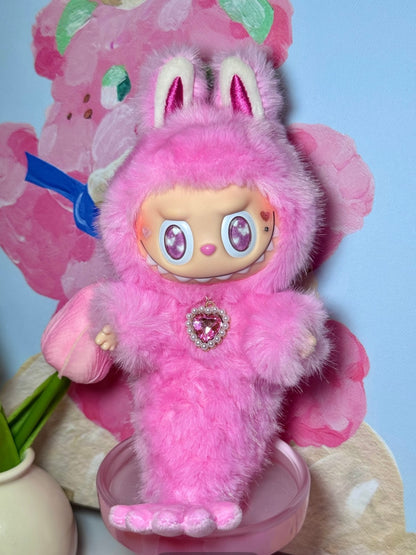 LABUBU Authentic｜Handmade Pink Mermaid Edition