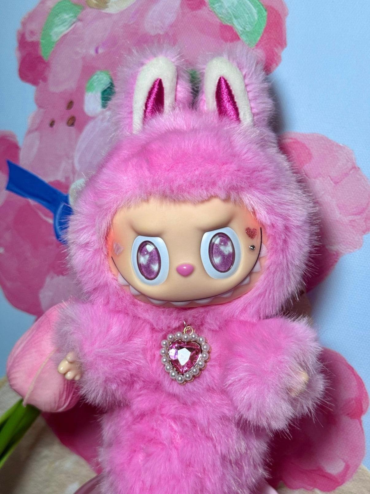 LABUBU Authentic｜Handmade Pink Mermaid Edition