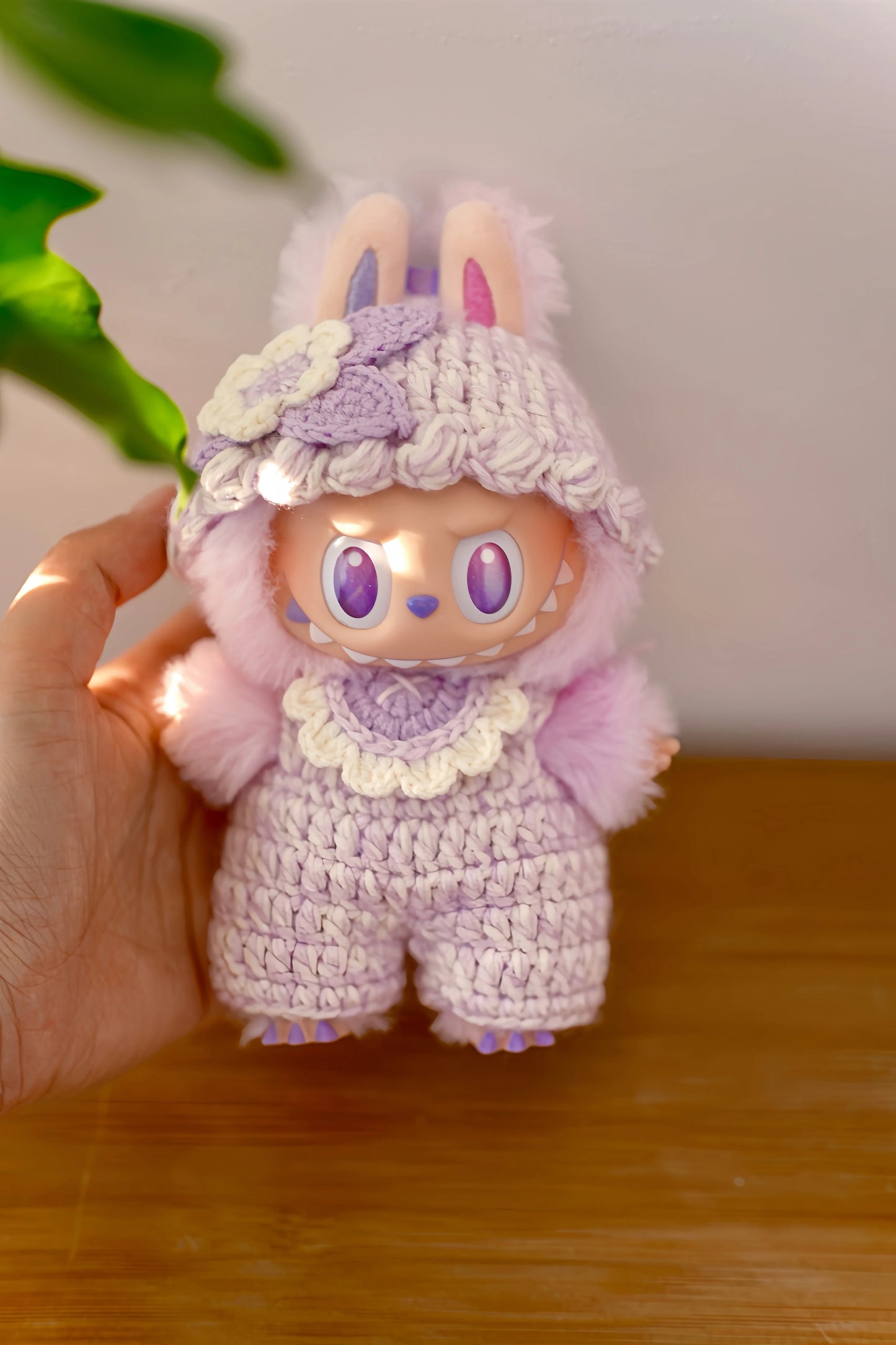 LABUBU Handmade Knitted Doll Outfit 001