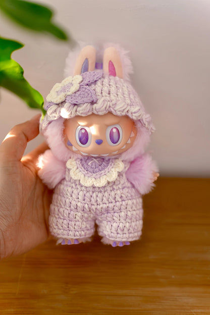 LABUBU Handmade Knitted Doll Outfit 001