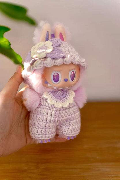 LABUBU Handmade Knitted Doll Outfit 001