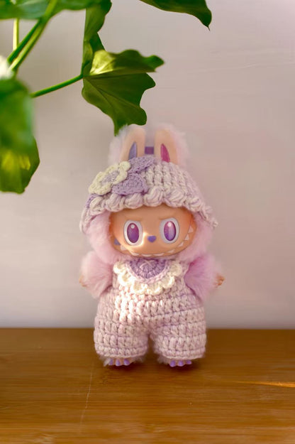 LABUBU Handmade Knitted Doll Outfit 001