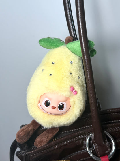 LABUBU X Santa Claus Retrofit Design Pendant