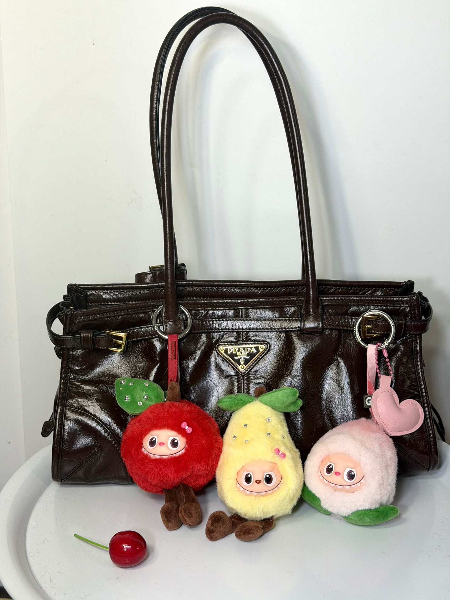 LABUBU X Santa Claus Retrofit Design Pendant