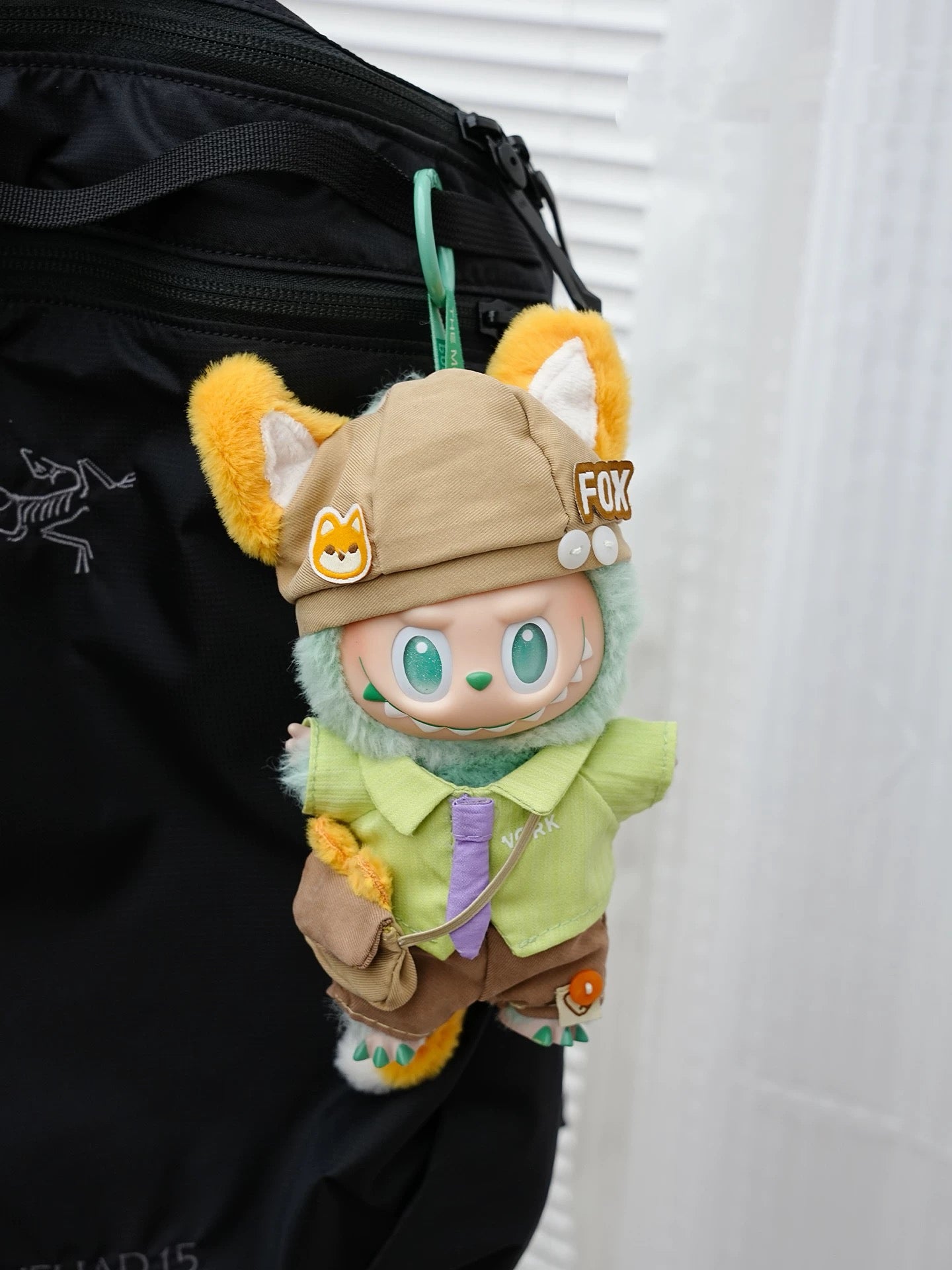 LABUBU Doll Clothes - Zootopia Series (Officer Judy & Nick the Fox)