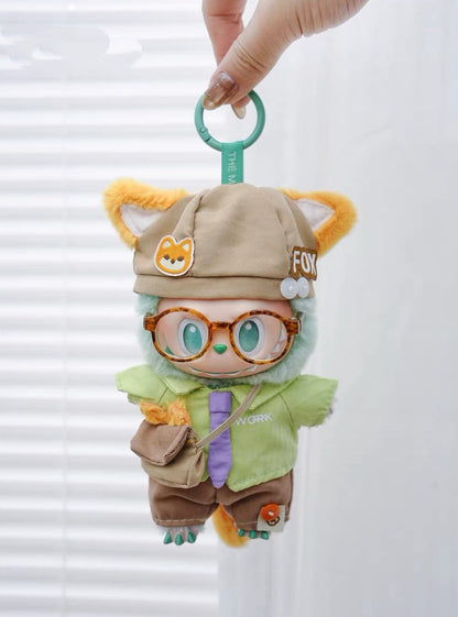 LABUBU Doll Clothes - Zootopia Series (Officer Judy & Nick the Fox)