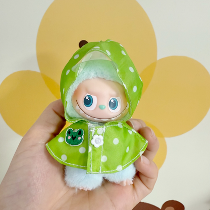Labubu Mini 4.0 Christmas Cape | Reindeer Elf Cloak Outfit