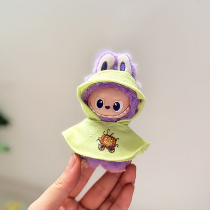 Labubu Mini 4.0 Christmas Cape | Reindeer Elf Cloak Outfit