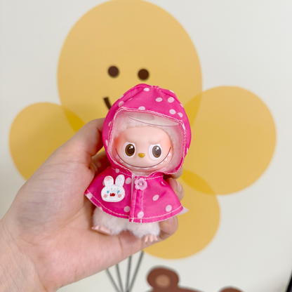 Labubu Mini 4.0 Christmas Cape | Reindeer Elf Cloak Outfit