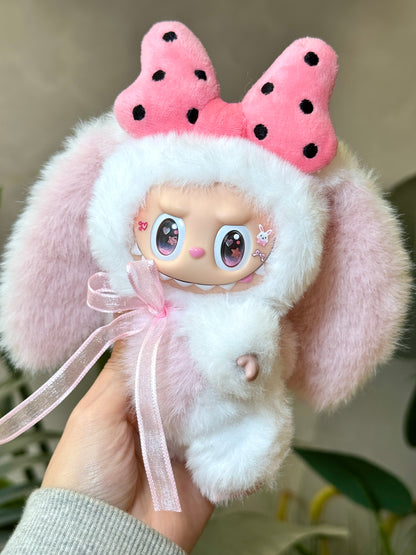 Labubu X Droopy Bunny Retrofit Design Pendants