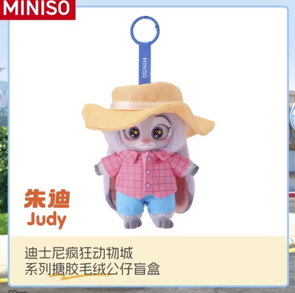 Miniso x Zootopia Co-branded Vinyl & Plush Blind Box