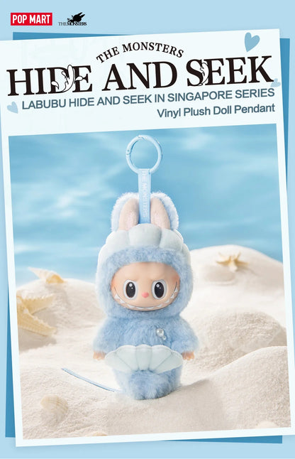 LABUBU HIDE AND SEEK IN SINGAPORE SERIES-Vinyl Plush Doll Pendant3