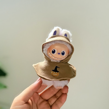 Labubu Mini 4.0 Christmas Cape | Reindeer Elf Cloak Outfit