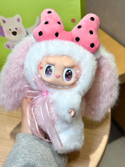 Labubu X Droopy Bunny Retrofit Design Pendants