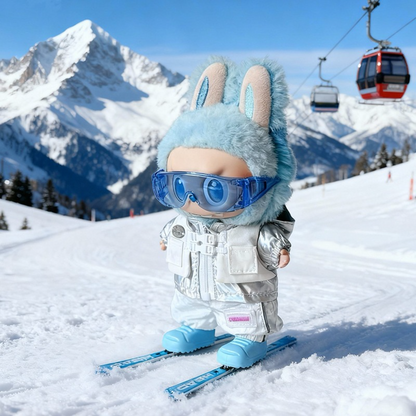 Labubu Ski Jacket Outfit | Winter Doll Clothes