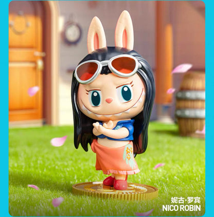 POPMART Labubu One Piece Collaboration Luffy Mystery Box Figure