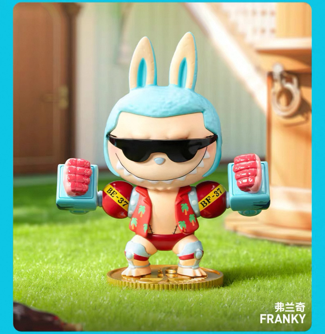 POPMART Labubu One Piece Collaboration Luffy Mystery Box Figure