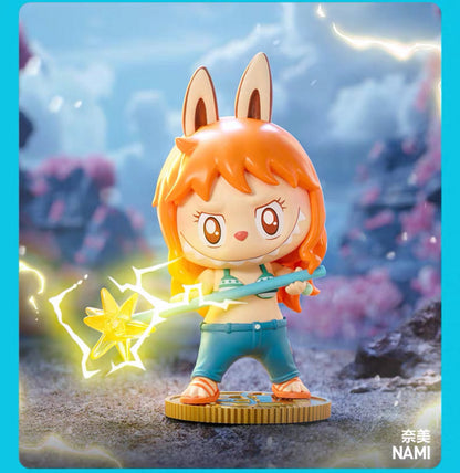 POPMART Labubu One Piece Collaboration Luffy Mystery Box Figure