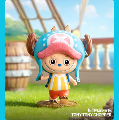 POPMART Labubu One Piece Collaboration Luffy Mystery Box Figure