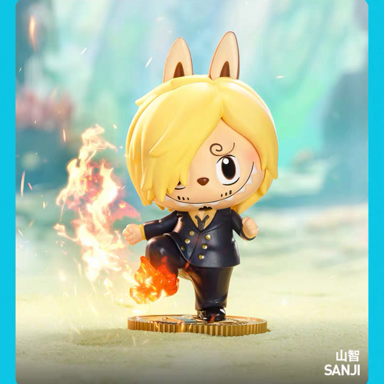 POPMART Labubu One Piece Collaboration Luffy Mystery Box Figure