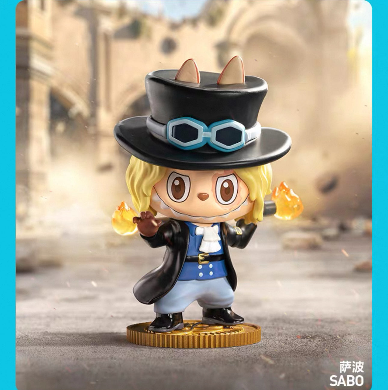 POPMART Labubu One Piece Collaboration Luffy Mystery Box Figure