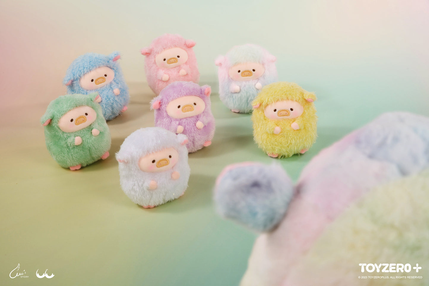 LuLu the Piggy - LuLu Rainbow Sheep Plush Blind Box