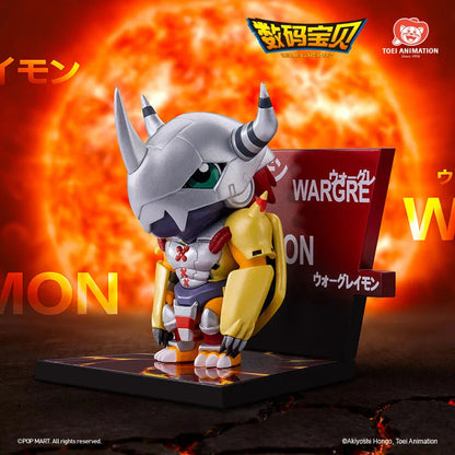 Digimon refrigerator sticker series of dolls